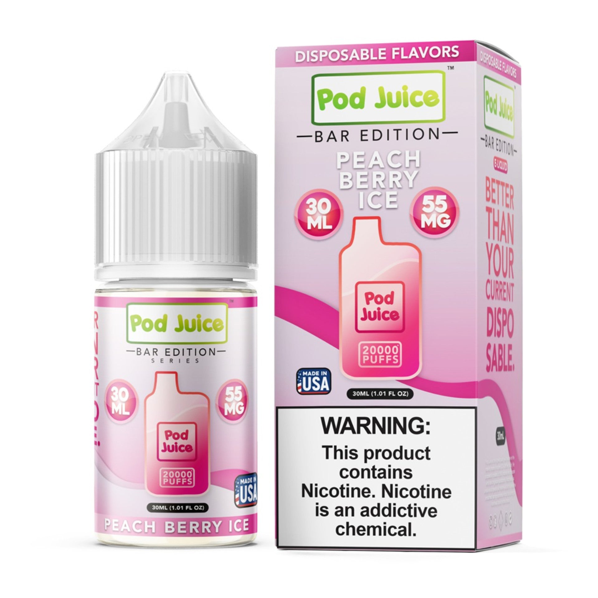 Pod Juice PJ5000 Salt Nic E-Liquid - Image 10