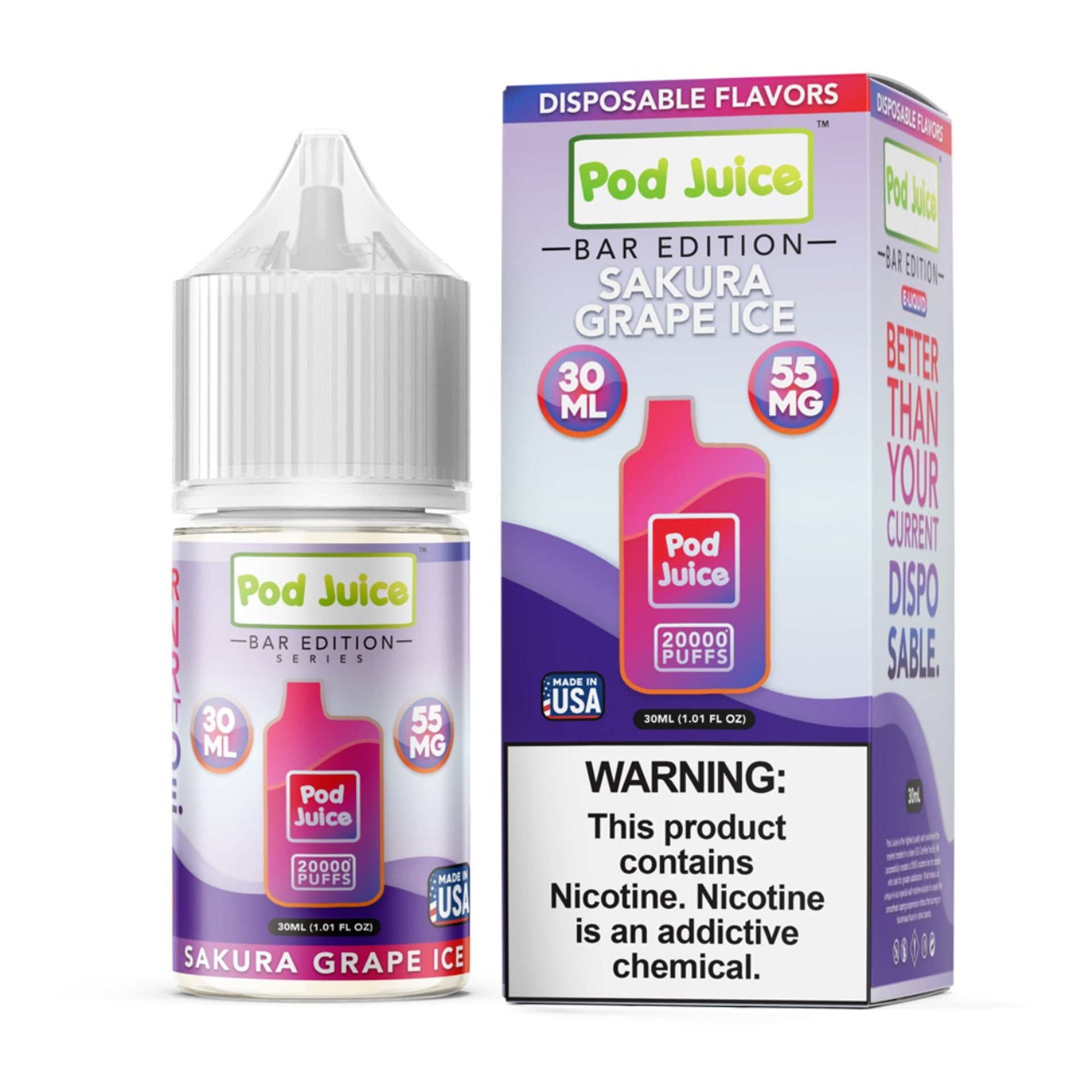 Pod Juice PJ5000 Salt Nic E-Liquid - Image 9